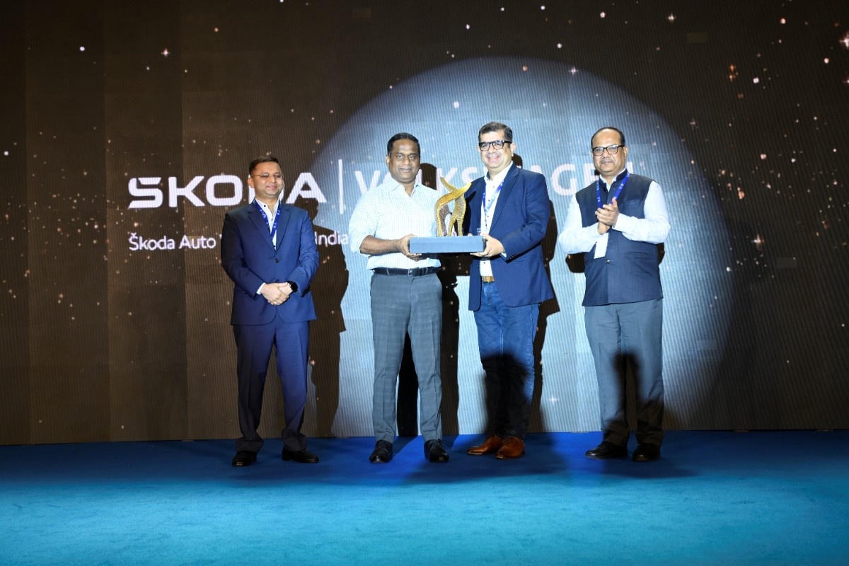 Škoda Auto Volkswagen India Named Automobile Exporter of the Year for FY 2025-26 by Mumbai Port Authority