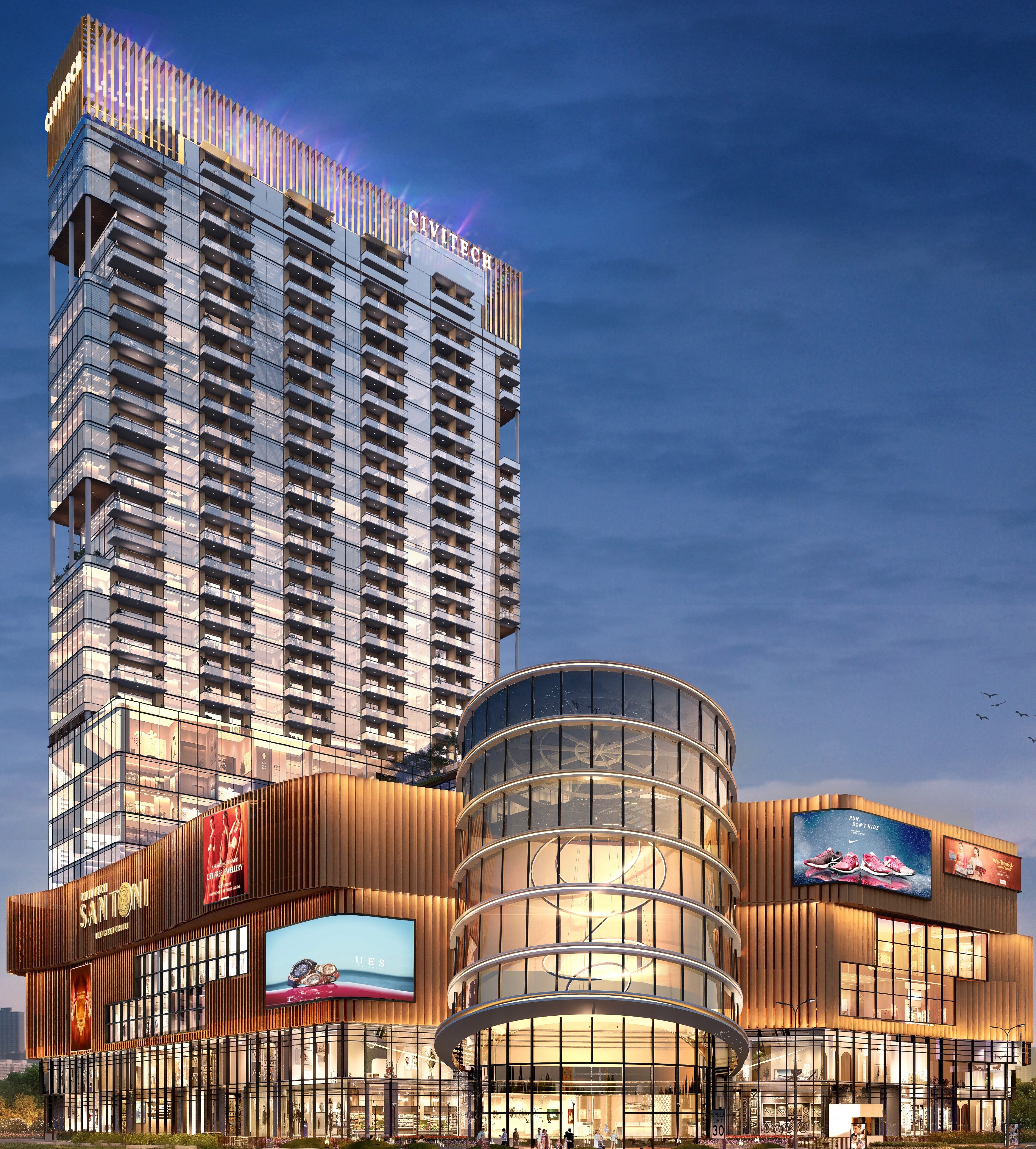 Civitech Santoni to bring Integrated Commercial and Lifestyle Spaces to Greater Noida West