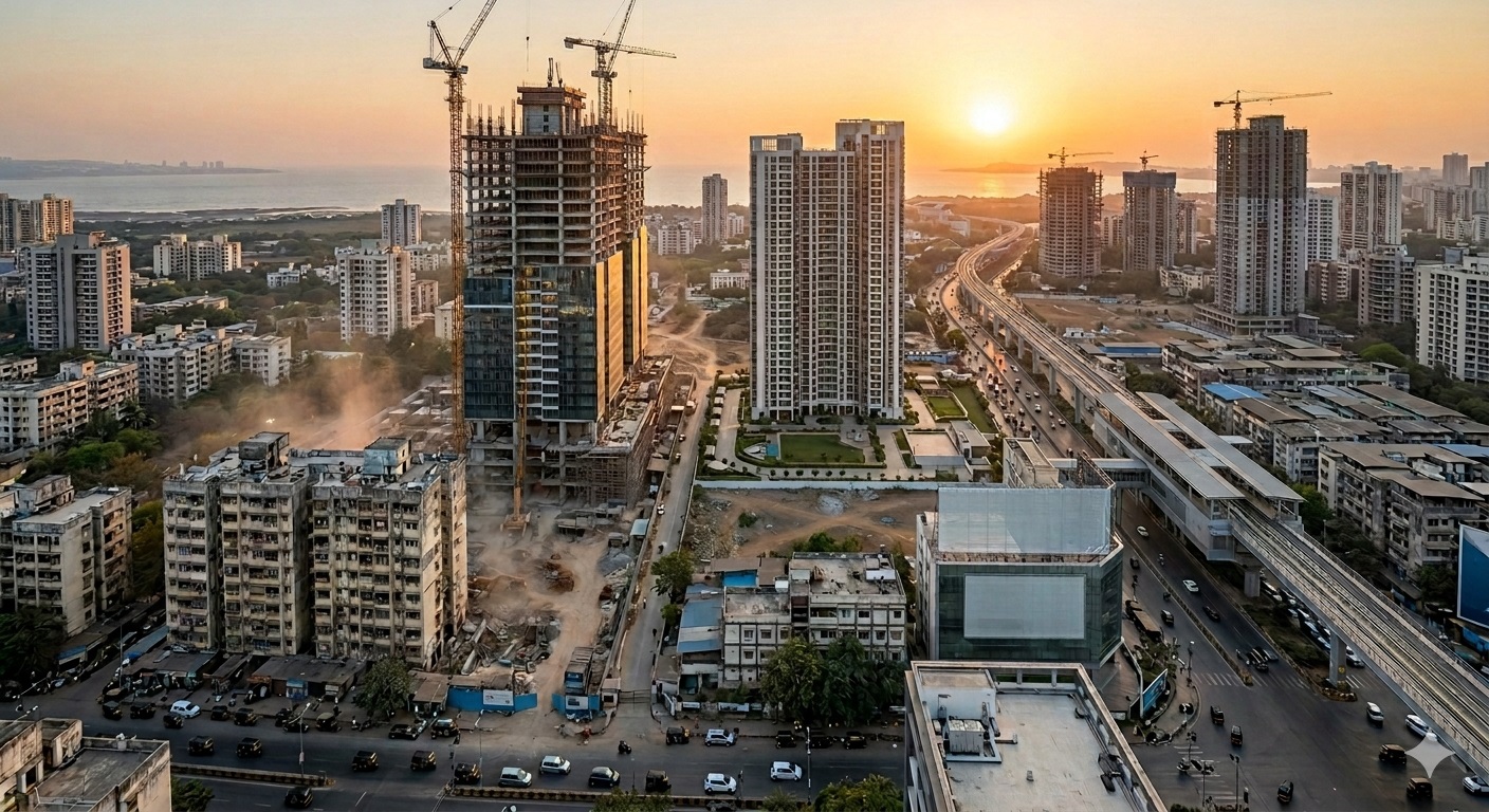 Mumbai’s Western Suburbs Power the City’s Redevelopment Boom as Ageing Societies Give Way to a New Urban Skyline