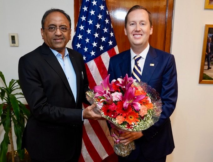 US envoy meets L&T CMD Subrahmanyan
