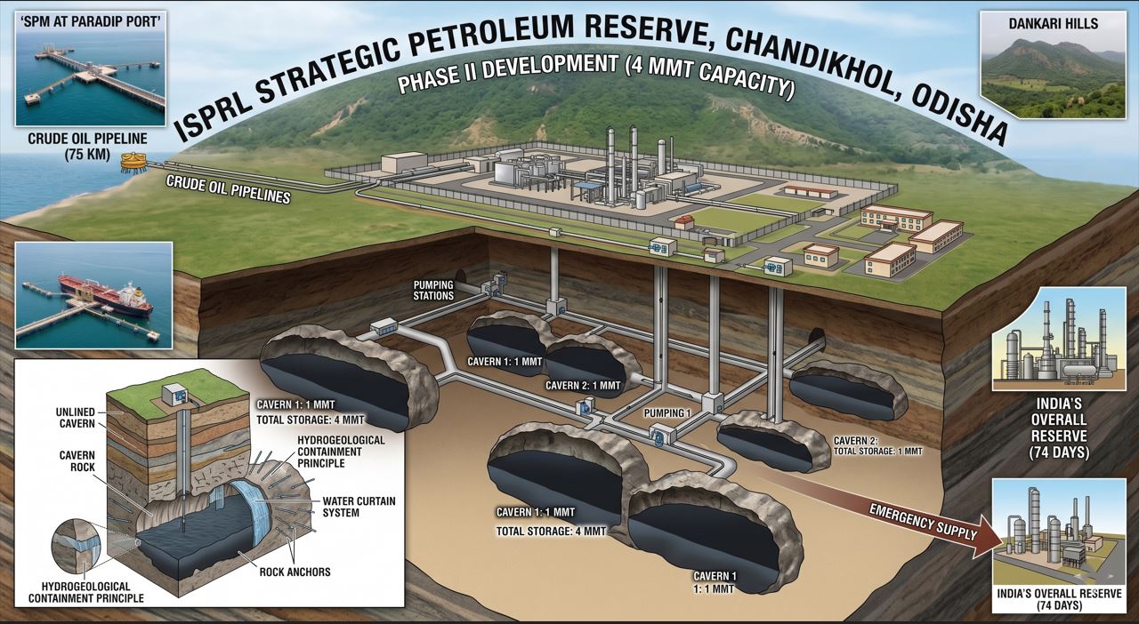 Chandikhol Set to Emerge as Strategic Crude Oil Storage Hub Under India-UAE Partnership