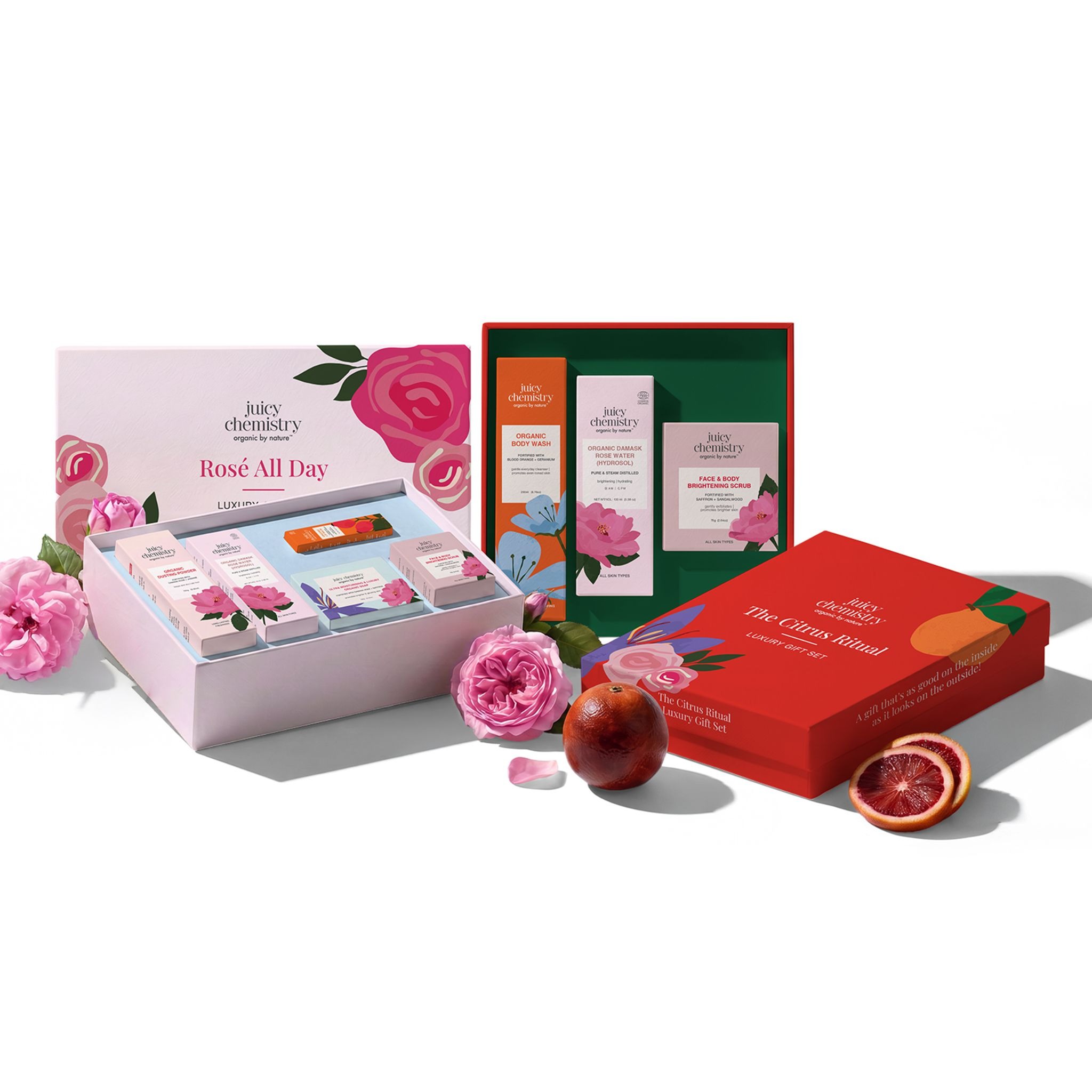 Juicy Chemistry Launches Four Organic Luxury Gift Boxes, Combining Certified Skincare with Sustainable Gifting