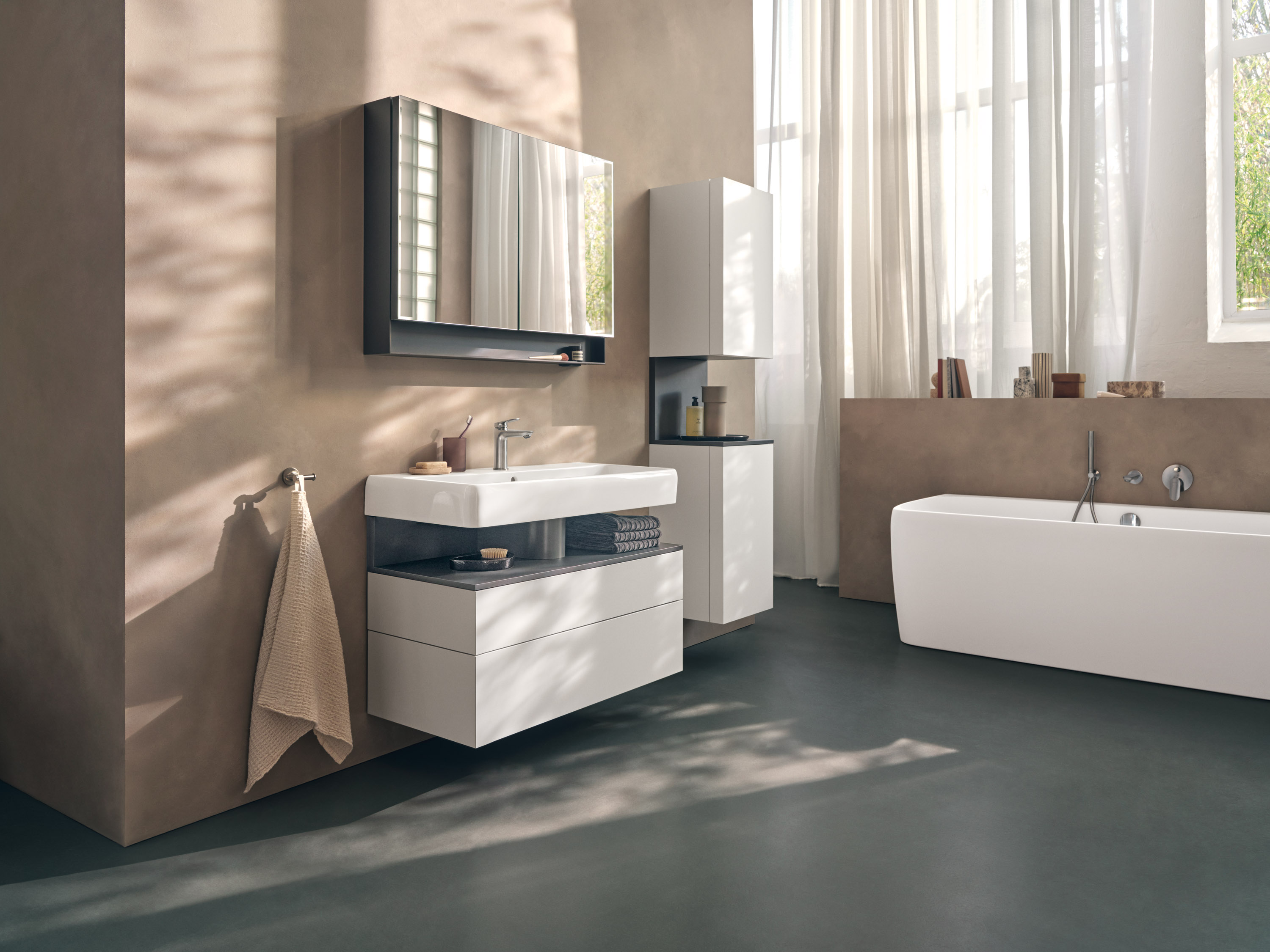 Duravit and Studio F. A. Porsche Elevate Contemporary Bathroom Spaces with Collection One