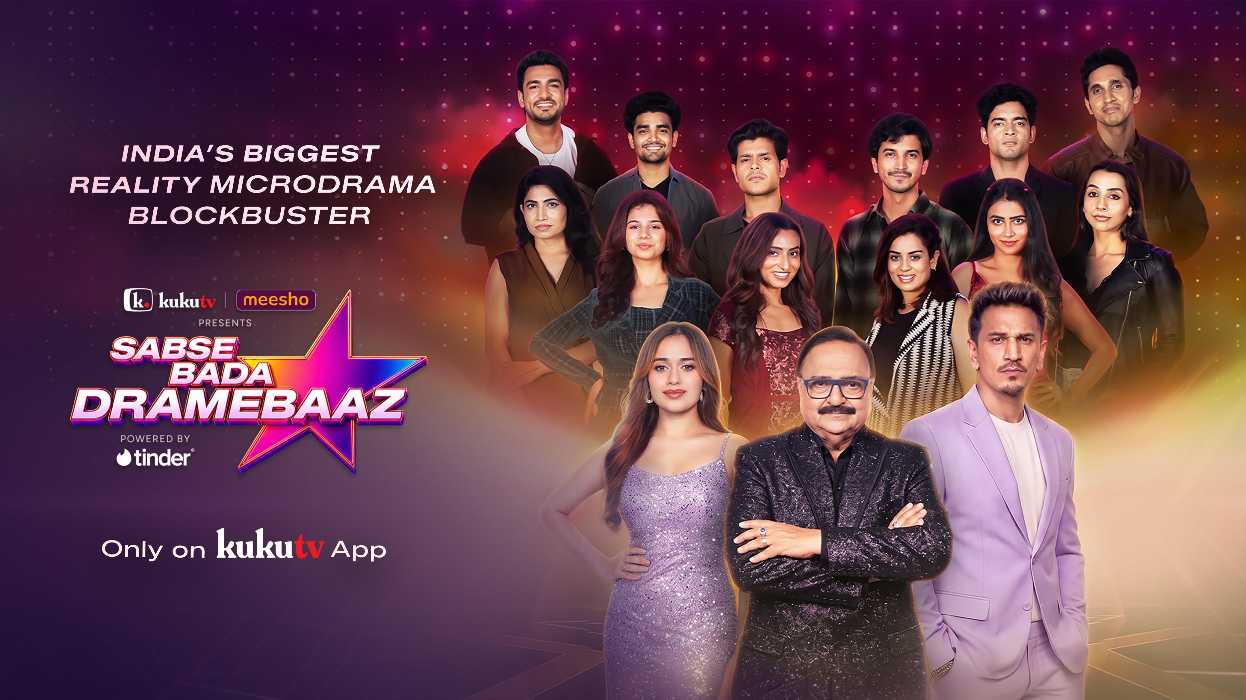 Kuku TV Launches India’s First Acting Reality Microdrama, Sabse Bada Dramebaaz