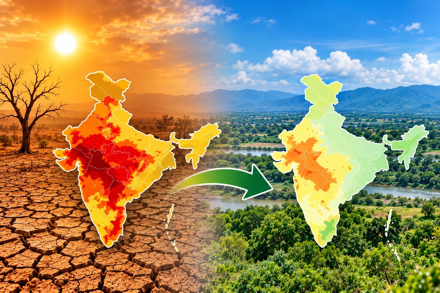 ​The hot, dry zone of peninsular India has nearly halved over seven decades, IMD study finds