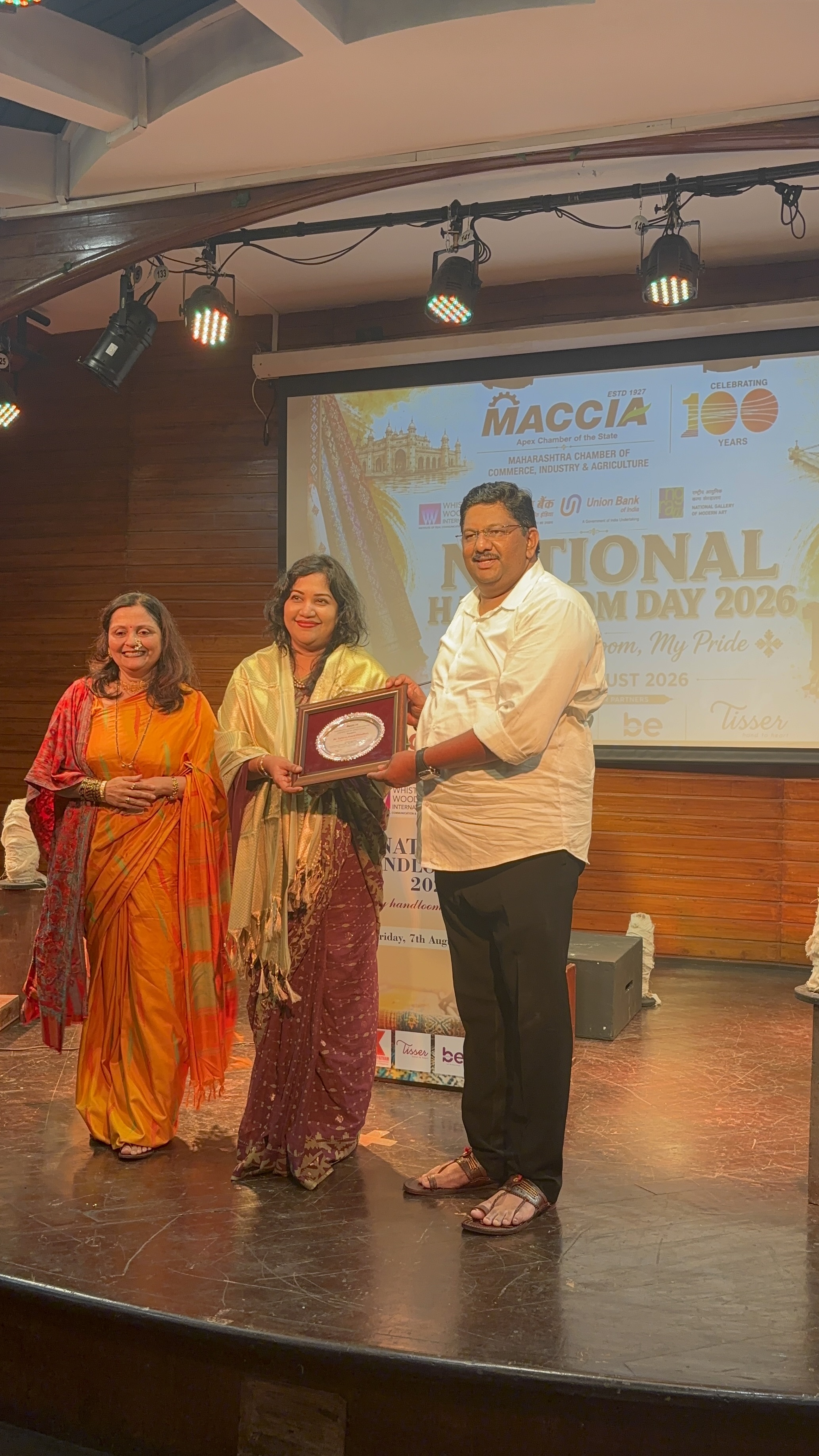 National Handloom Day: MACCIA Honours India’s Weavers Through  Weaves on the Runway