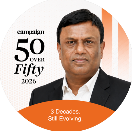 Campaign Asia-Pacific’s Over 50 list for 2026 recognises Xavier Prabhu of PRHUB for leading idea-driven entrepreneurial ecosystem in the industry