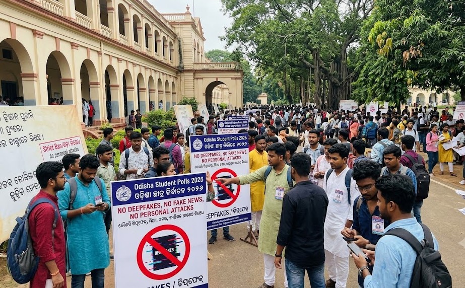 Odisha Student Polls 2026: AI Deepfakes, Fake News and Personal Attacks Face Strict Ban