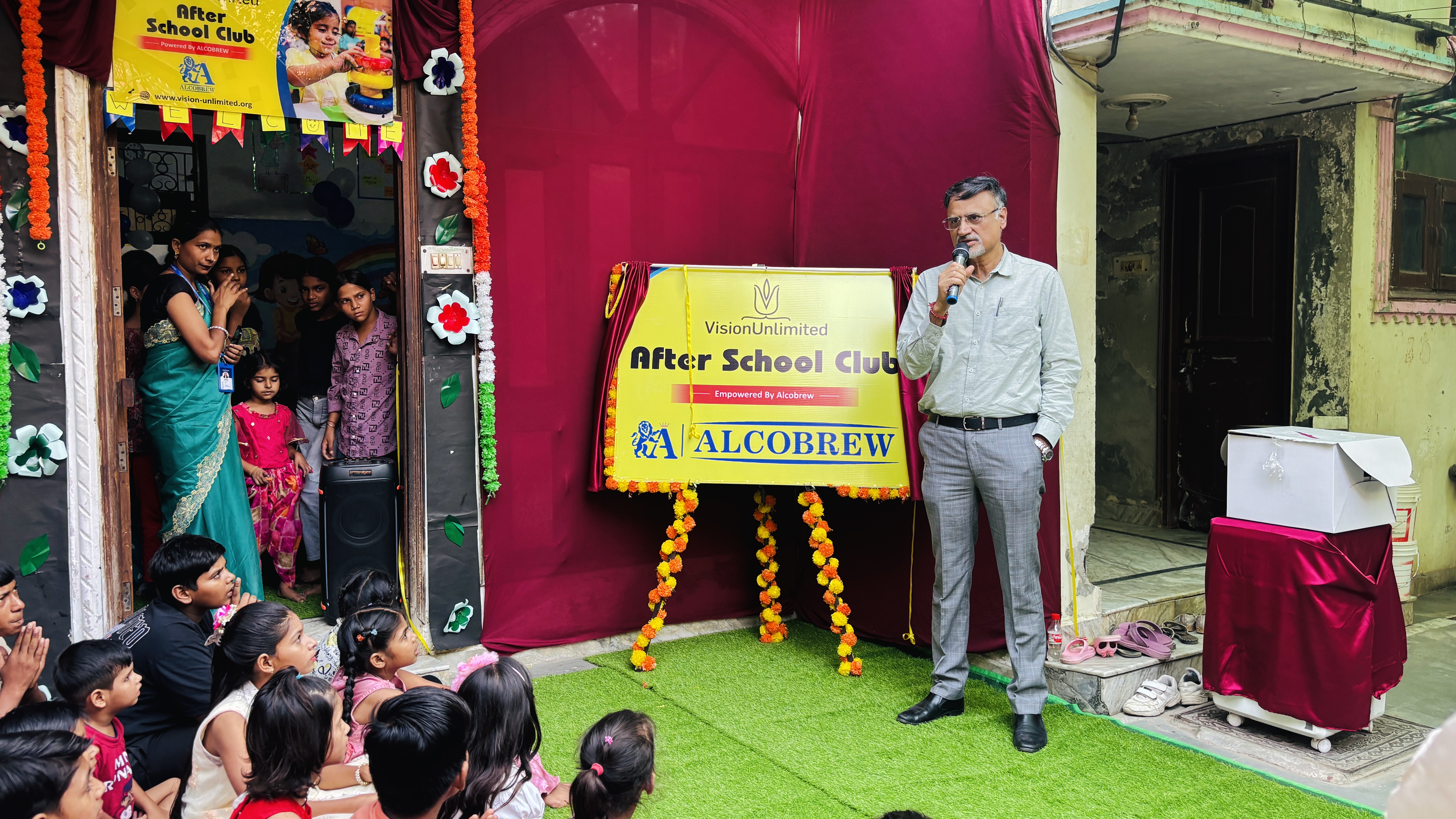Alcobrew Distilleries Adopts Vision Unlimited's After-School Club Under Project Vidyauday