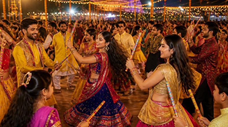 Dandiya Goes Mainstream in Bhubaneswar as Navratri Celebrations Bring Communities Together