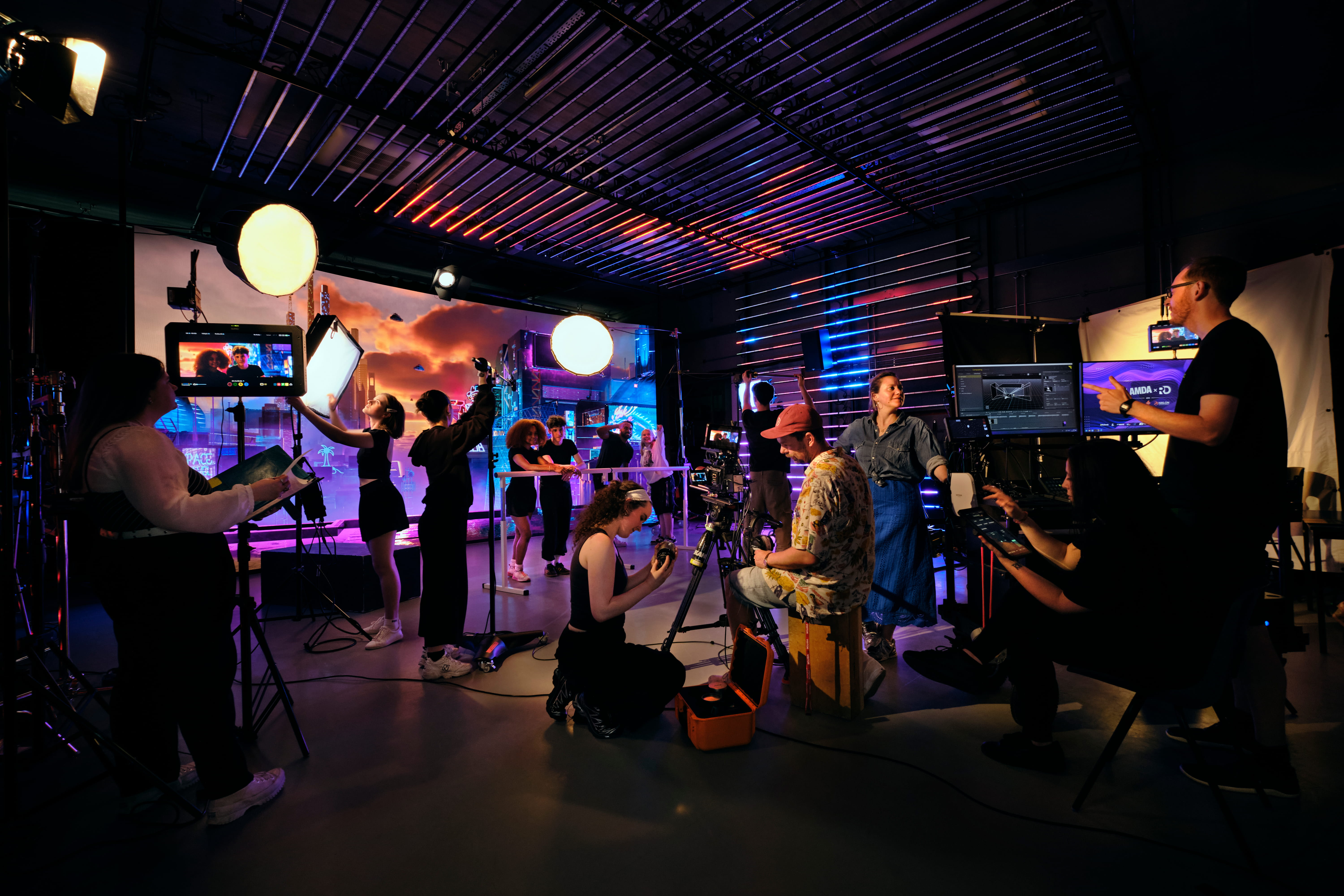 Brompton processing powers LAMDA’s professional-grade virtual production studio