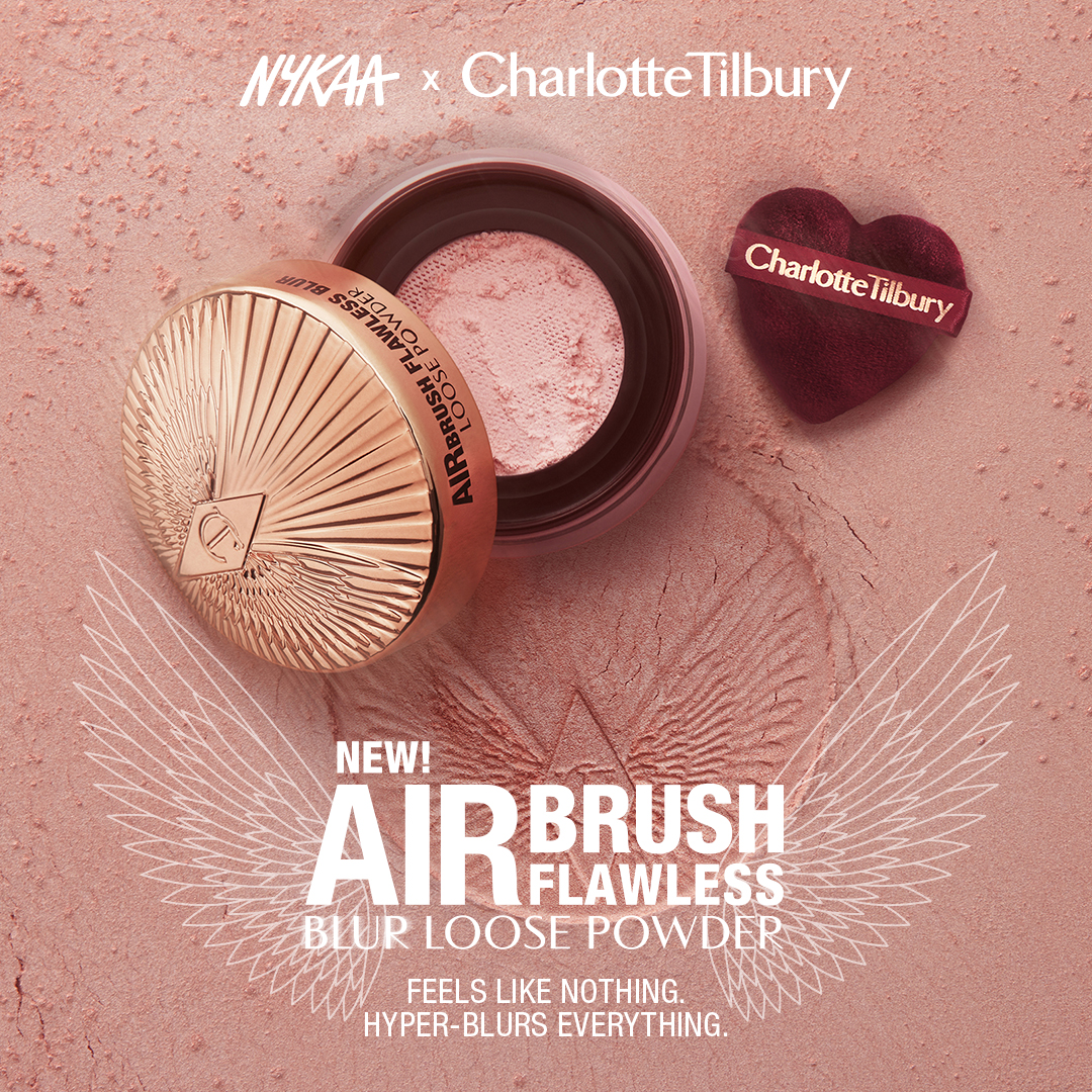 Charlotte Tilbury Unveils Airbrush Flawless Blur Loose Powder and Airbrush Flawless Blush Blur