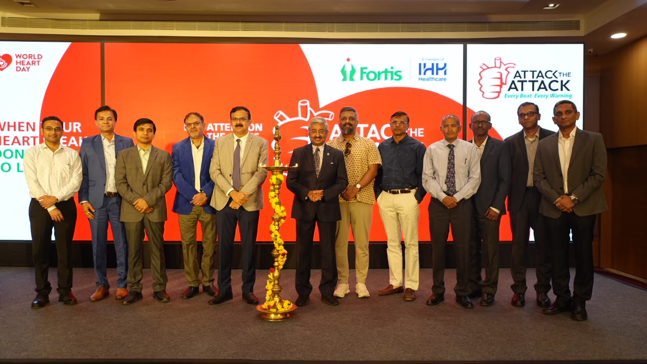 Fortis Hospitals, Bengaluru, Launches Kannada  Don’t Miss a Beat – Attack the Attack Campaign to Strengthen Heart-Health Awareness, This World Heart Day