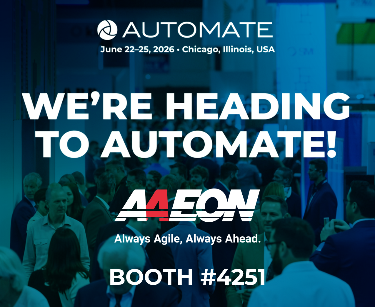AAEON to Demonstrate Next-Generation Vision-Guided Robotics at Automate 2026