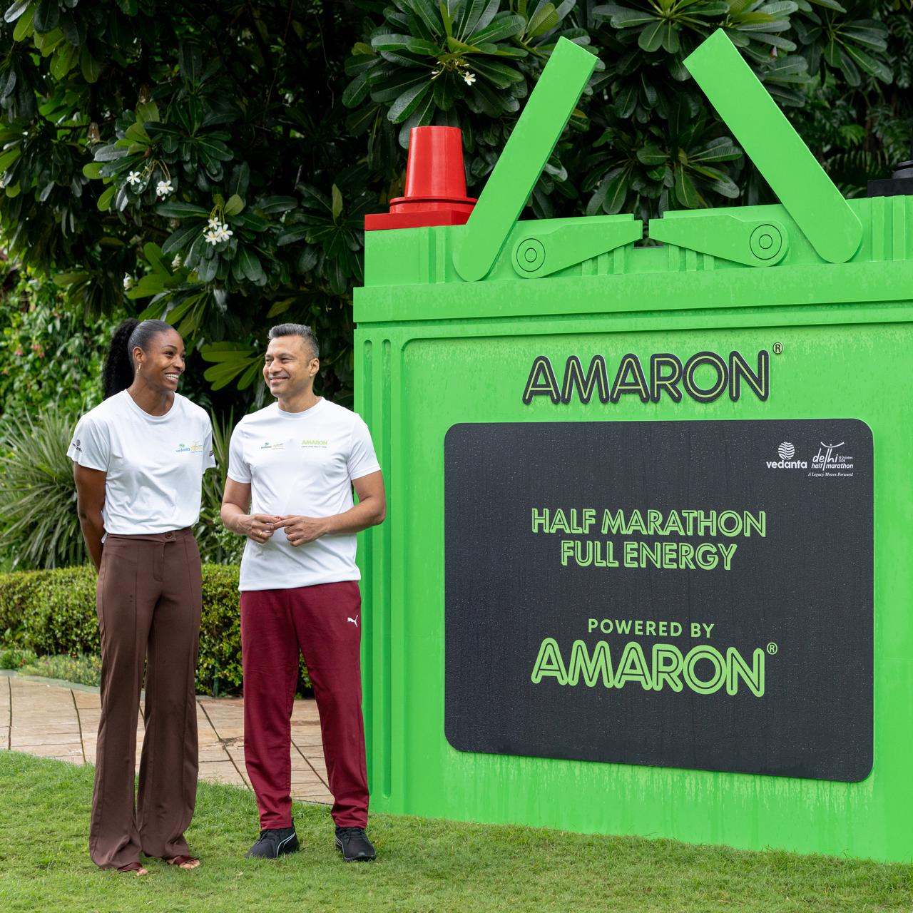 Amaron® Powers the Vedanta Delhi Half Marathon 2026