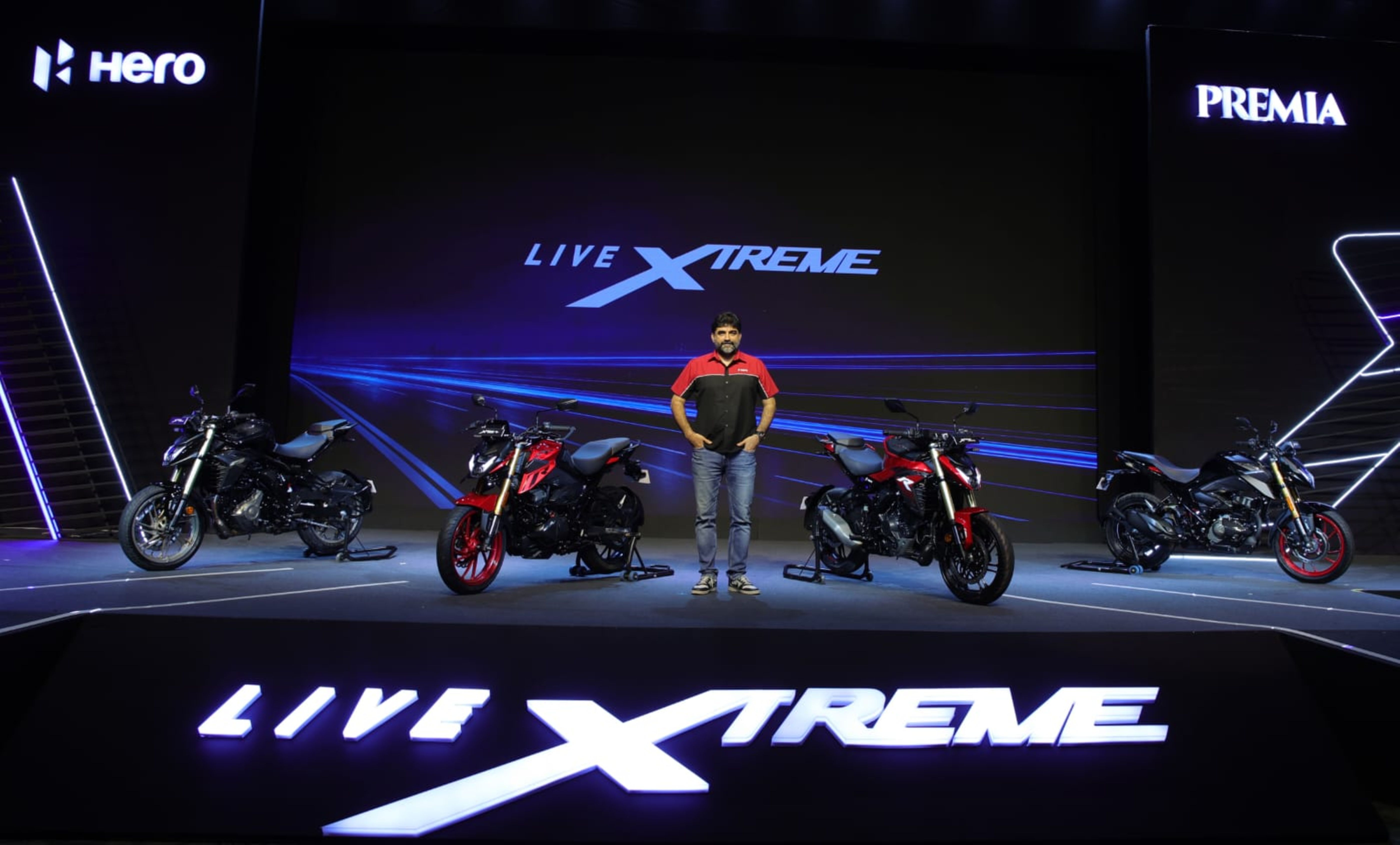 Hero MotoCorp Accelerates Its Premiumisation Journey, Launches All-New Xtreme 160R 4V and Refreshed Xtreme 250R