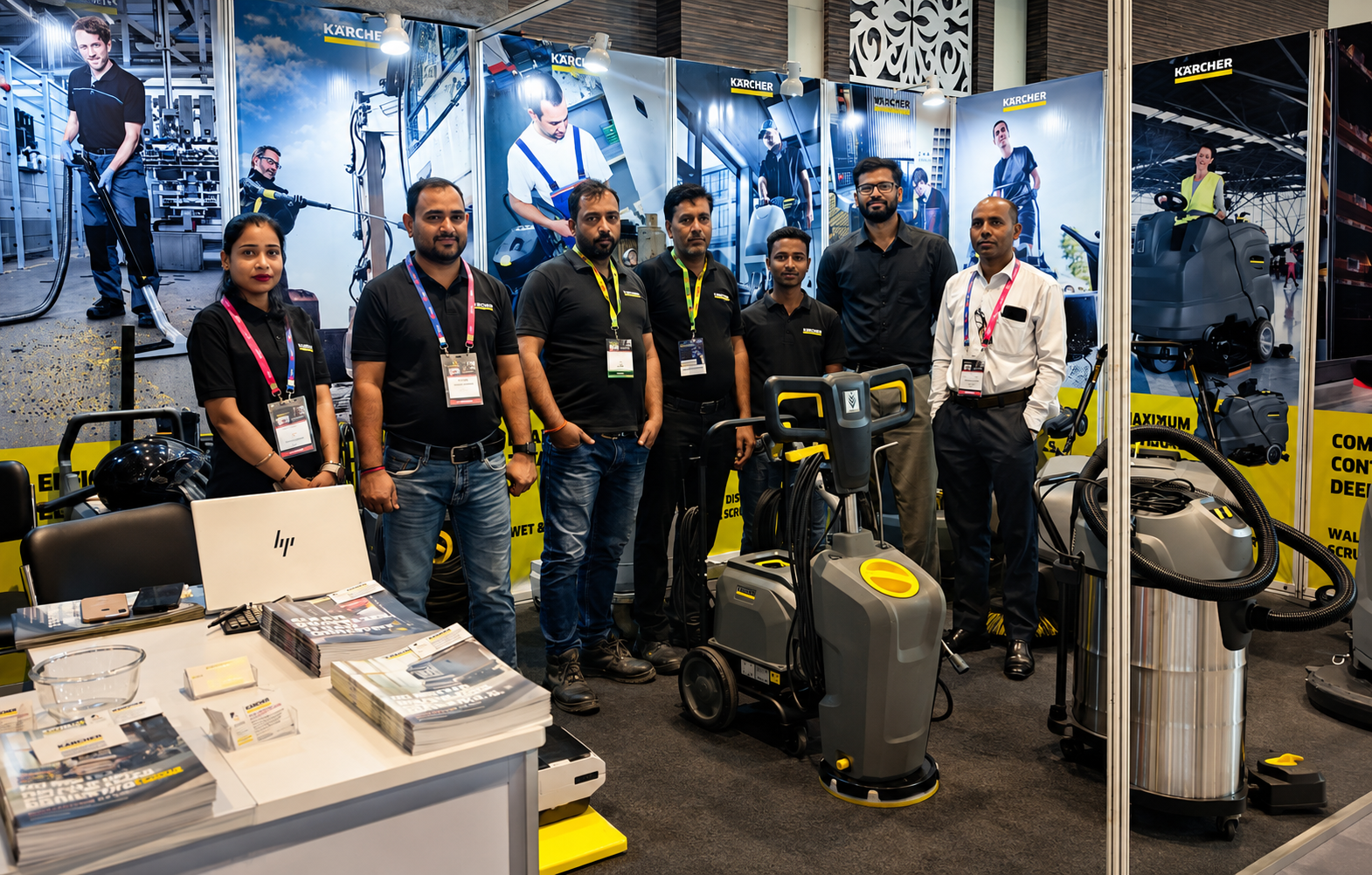 Karcher Showcased Advanced Industrial Cleaning Technologies at INDUS-TECH Machine Tools & Automation Expo 2026