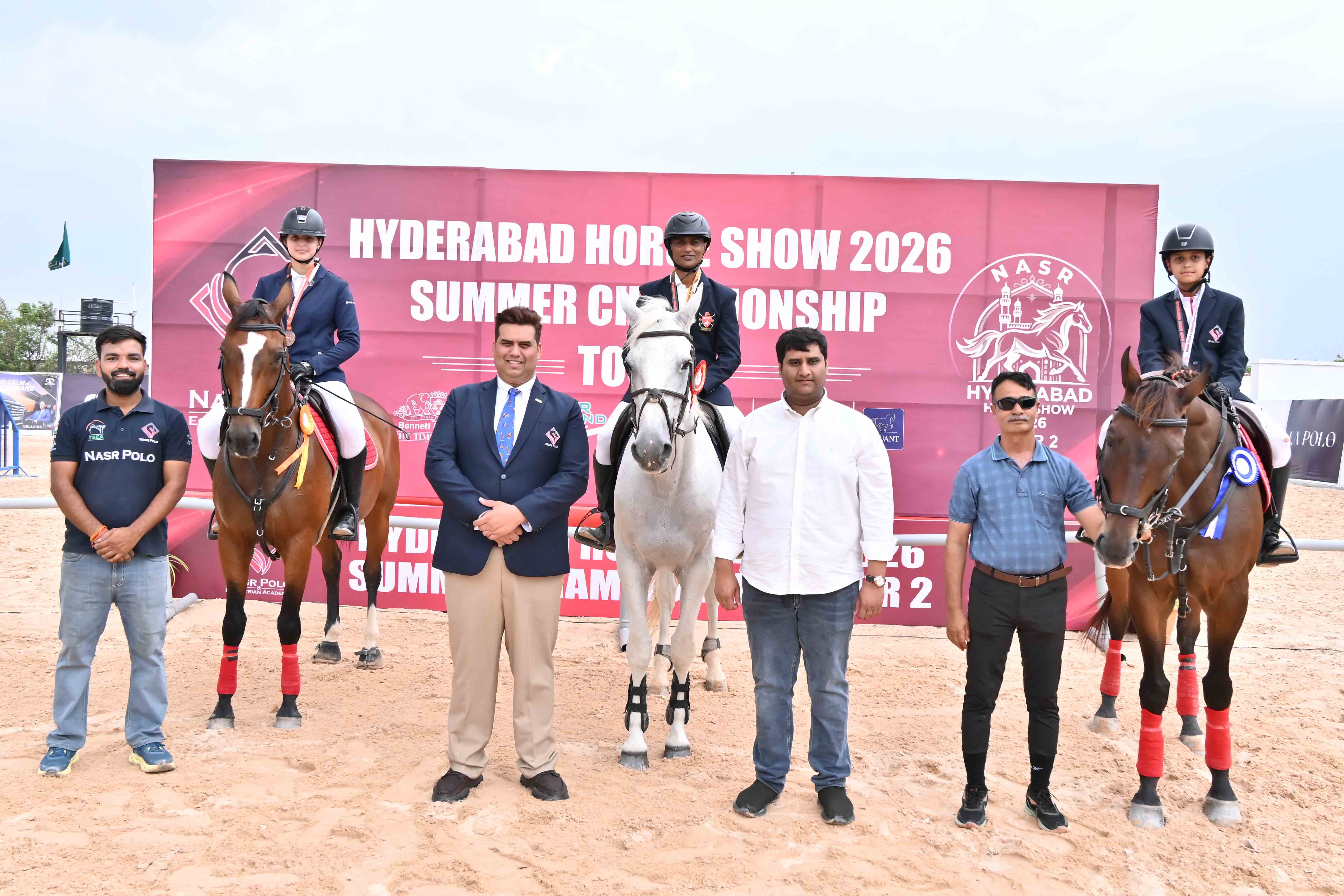 Nasr Polo and Equestrian Academy Hosts Tour 2 of Hyderabad Horse Show 2026 Summer Championship