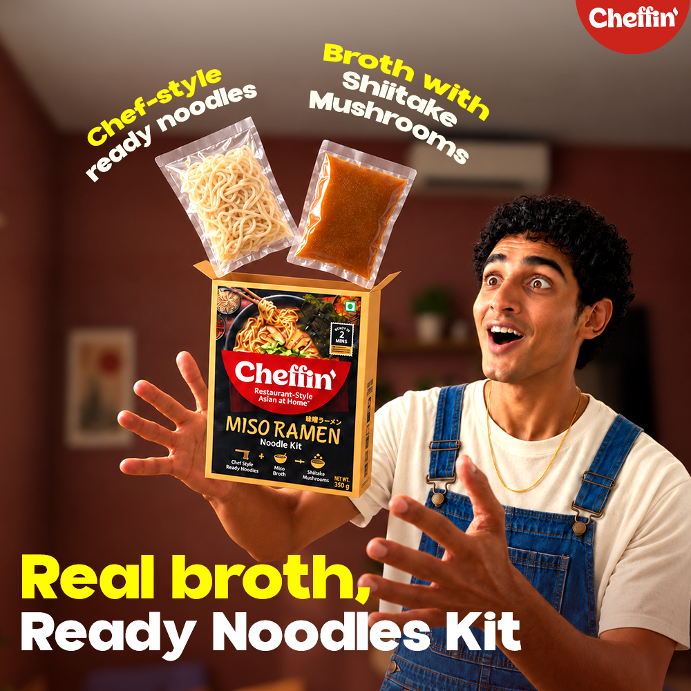 Tasty Bite’s Cheffin’ Unveils New Digital Campaign to Launch First-of-its-Kind Asian Noodle Kits
