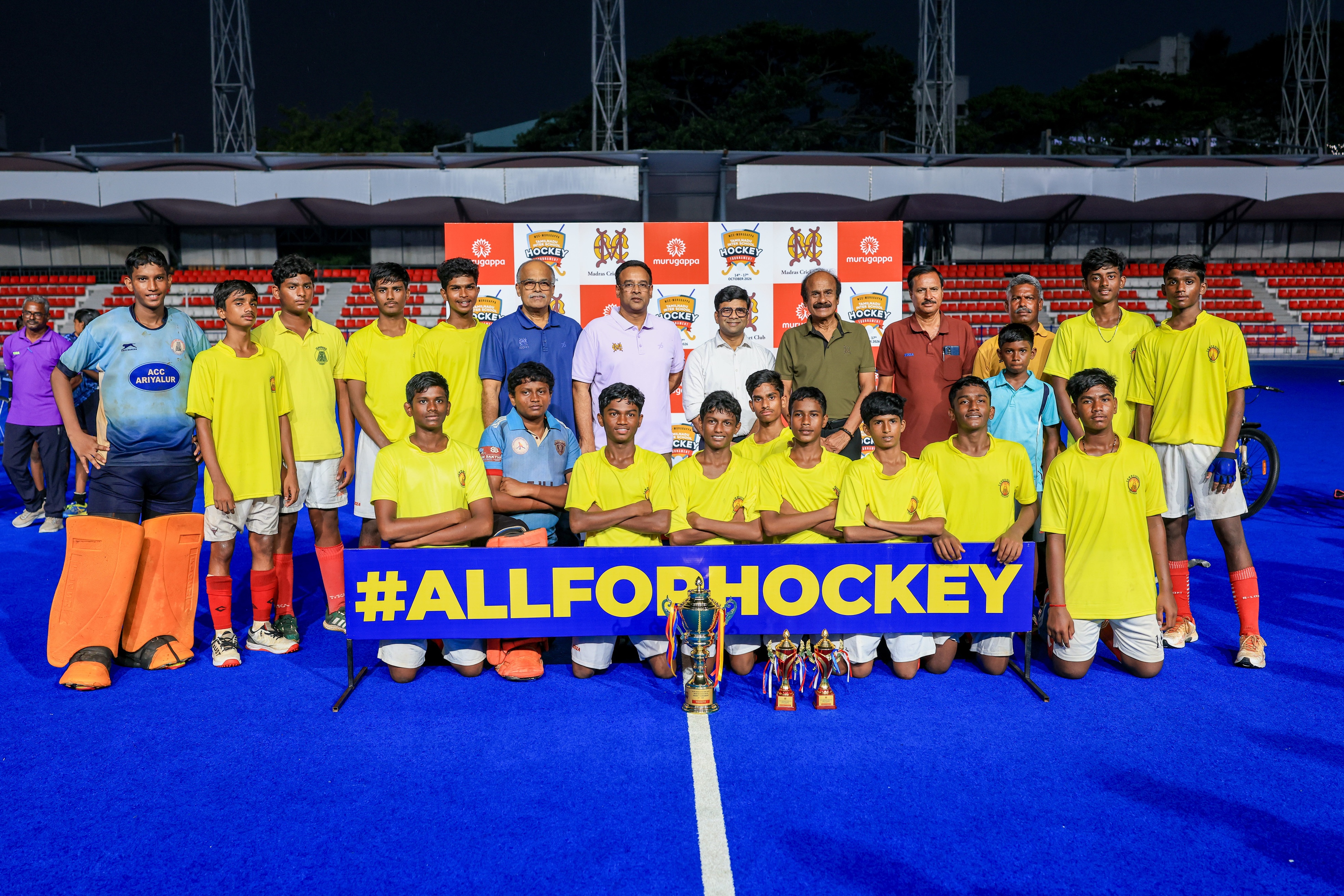 Champions Crowned at the MCC-Murugappa TN U-17 Inter-Schools Hockey Tournament 2026