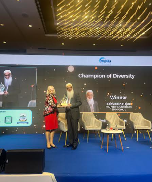 Saifuddin Hajee of SHM Shipcare Named Champion of Diversity at Maritime SheEO Conference 2026