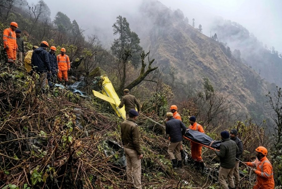 Uttarakhand Helicopter Crash: Bodies of All Six Victims Recovered; Karnataka Govt Coordinates Repatriation