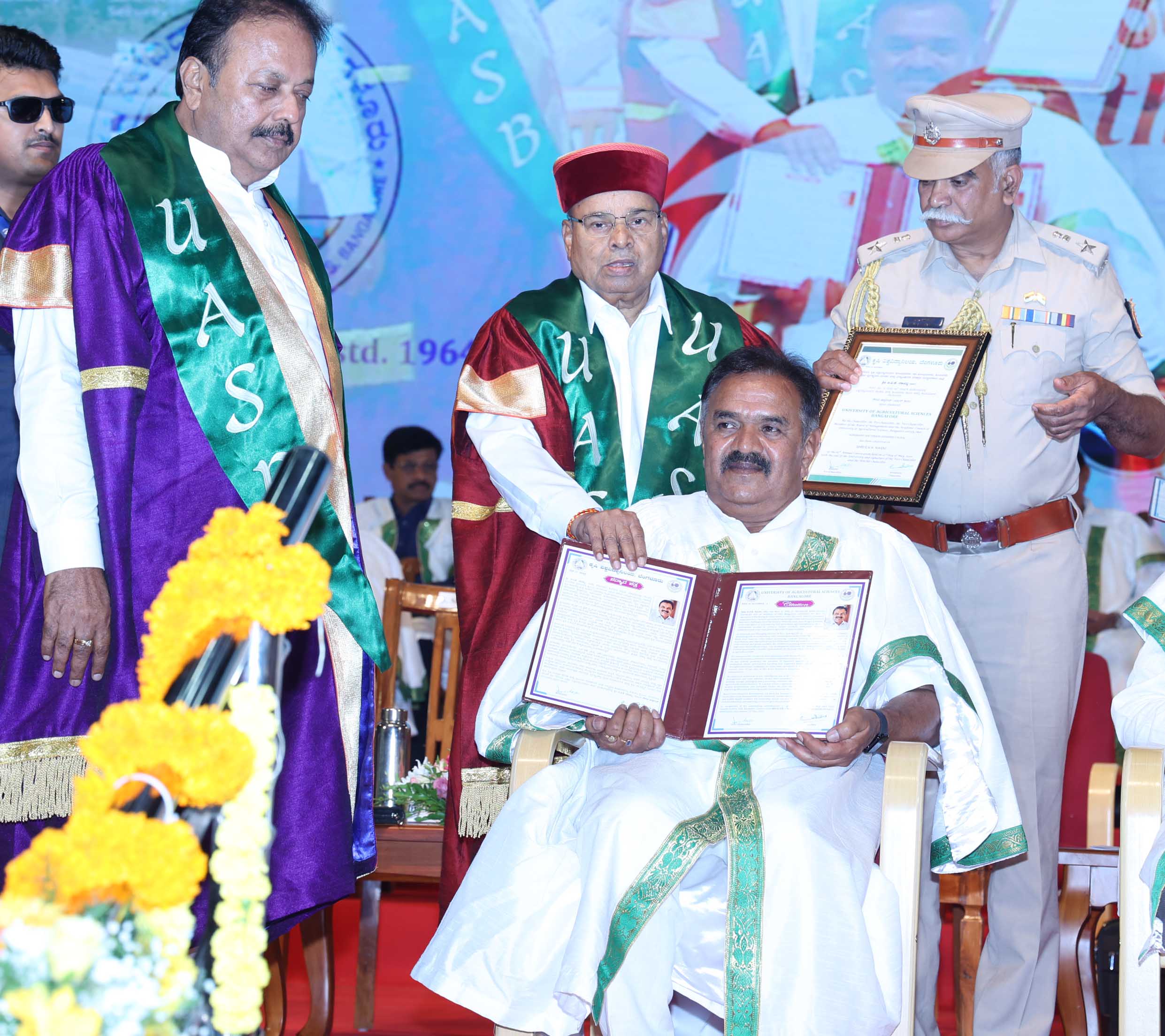 Former Agriculture student receives Honorary Doctorate from his University