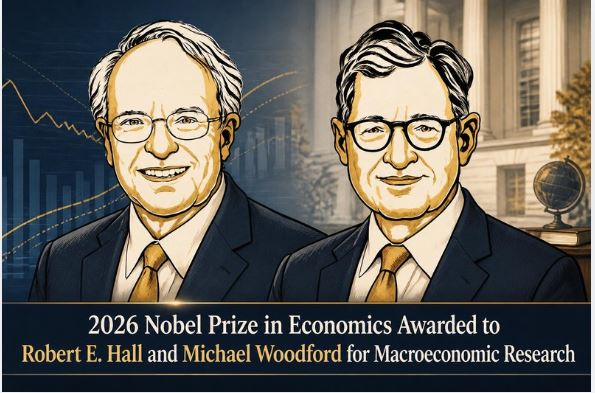 2026 Nobel Prize in Economics Awarded to Robert E. Hall and Michael Woodford for Macroeconomic Research