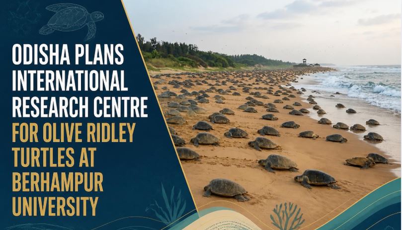 Odisha Plans International Research Centre for Olive Ridley Turtles at Berhampur University