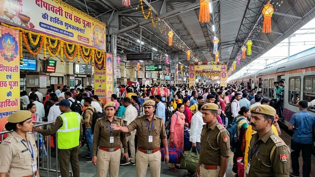 Railways Step Up Security Plans to Ensure Safe Diwali and Chhath Travel