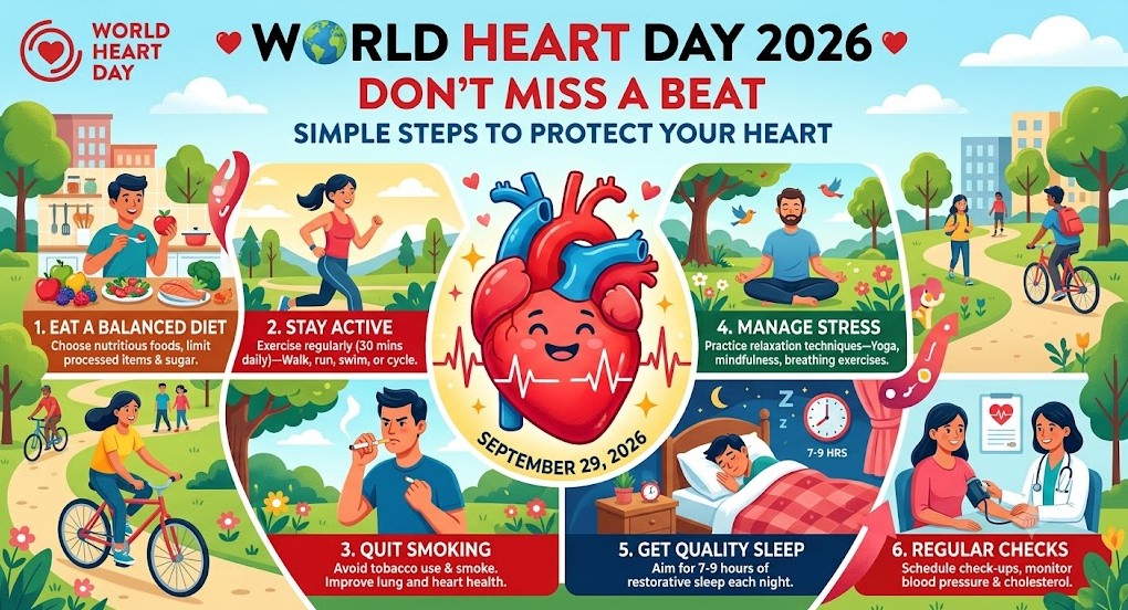 World Heart Day 2026: Don’t Miss a Beat—Simple Steps to Protect Your Heart