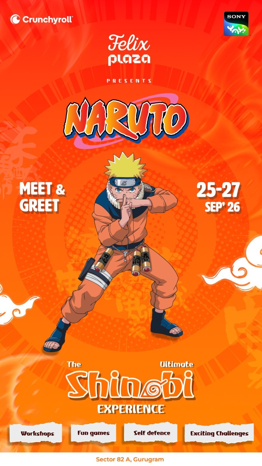 Felix Plaza to Bring Naruto’s Ninja World to Life with an Action-Packed Family Experience 