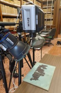Flir Thermal Imaging Helps Reveal Hidden Text in Ancient Herculaneum Papyri