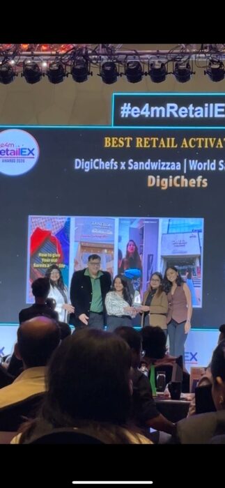 Digichefs bags 2 awards for outstanding work at the Exchange4Media awards
