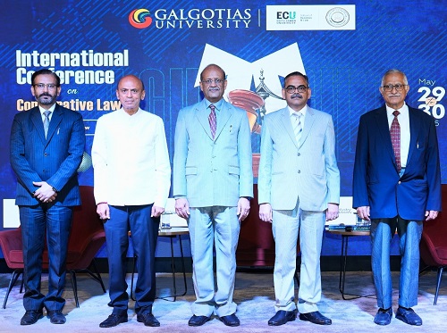Supreme Court Judges, Global Legal Scholars, and International Academic Leaders Converge at Galgotias for International Conference on Comparative Law