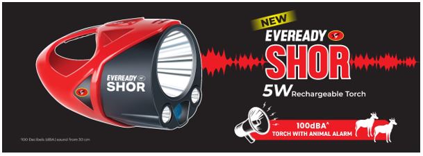 Eveready Expands Flashlight Portfolio, Launches Innovative Shor Torch with Animal Alarm to Help Farmers Protect Crops


