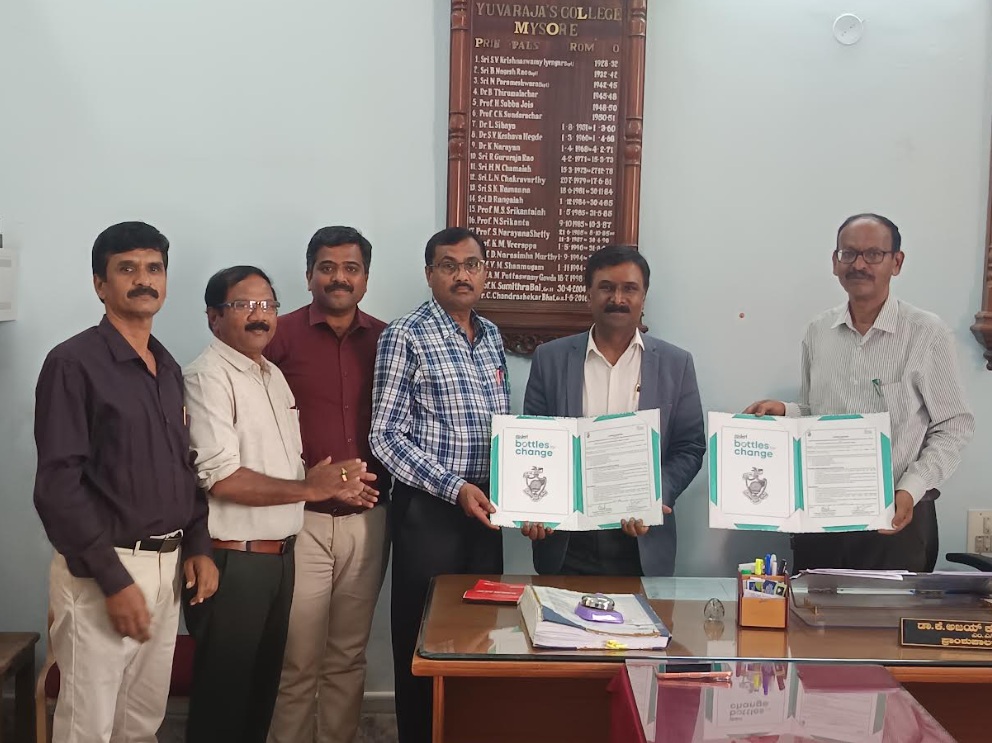 Bisleri International Partners with Maharaja's College and Yuvaraja College, University of Mysore, To Promote Responsible Waste Management 