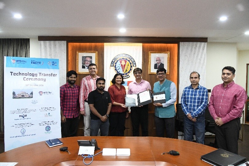 BITS Pilani K.K. Birla Goa Campus Transfers Four Faculty Innovations to Industry Partners Across Advanced Materials, Biomass Valorisation, Software and Aquaculture